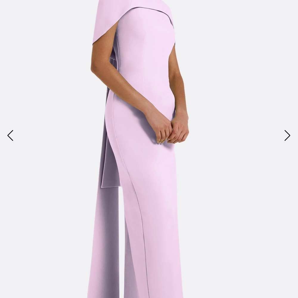 Chic One-Shoulder Lavender Dress